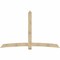 Ekena Millwork Bellingham Rough Sawn Timber Gable Bracket, Douglas Fir, 108"W x 68"H x 6"D x 6"F, 15/12 Pitch GBW108X68X0606BEL00RDF - alternate 1